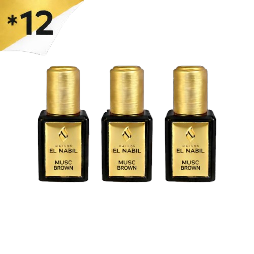 Musc Brown 5 ml (x 12) - Maison El Nabil