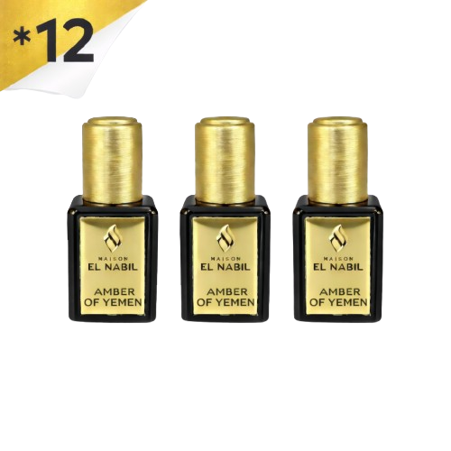 Musc Amber of Yemen 5 ml (x 12) - Maison El Nabil