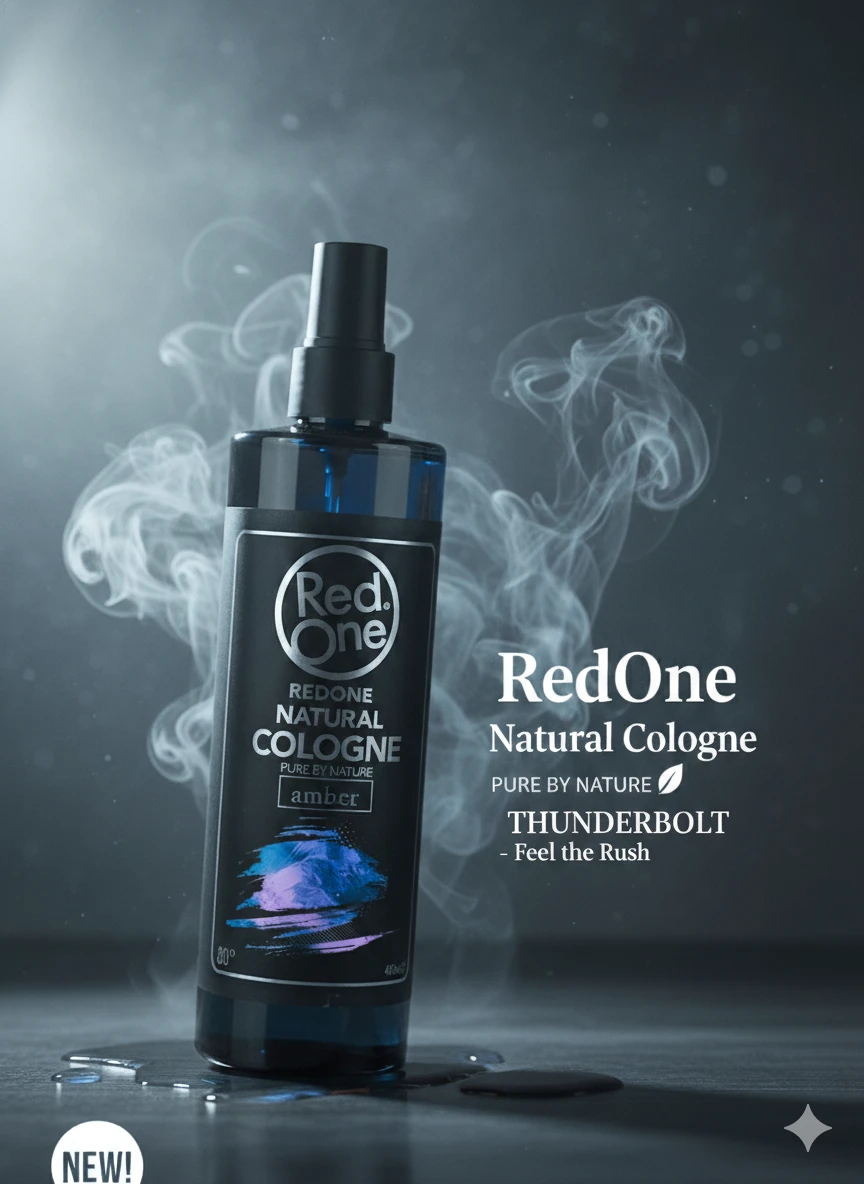 RedOne natural cologne thunderbolt